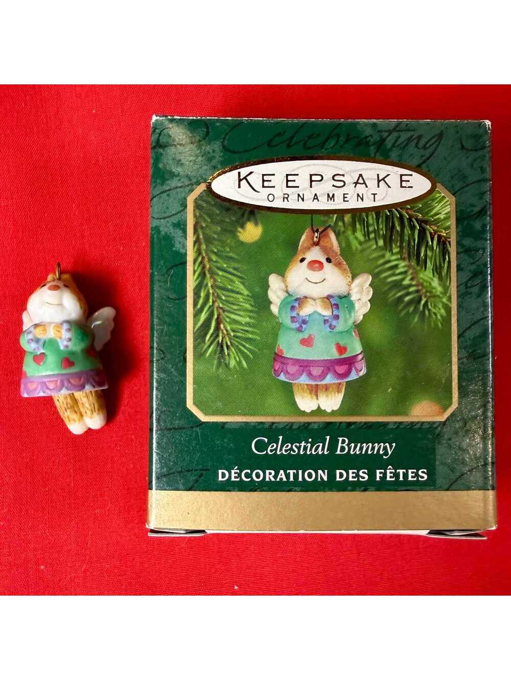 Celestial Bunny - Hallmark Keepsake Miniature Ornament - 2000
